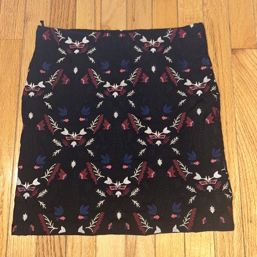 Willow & clay floral mini skirt